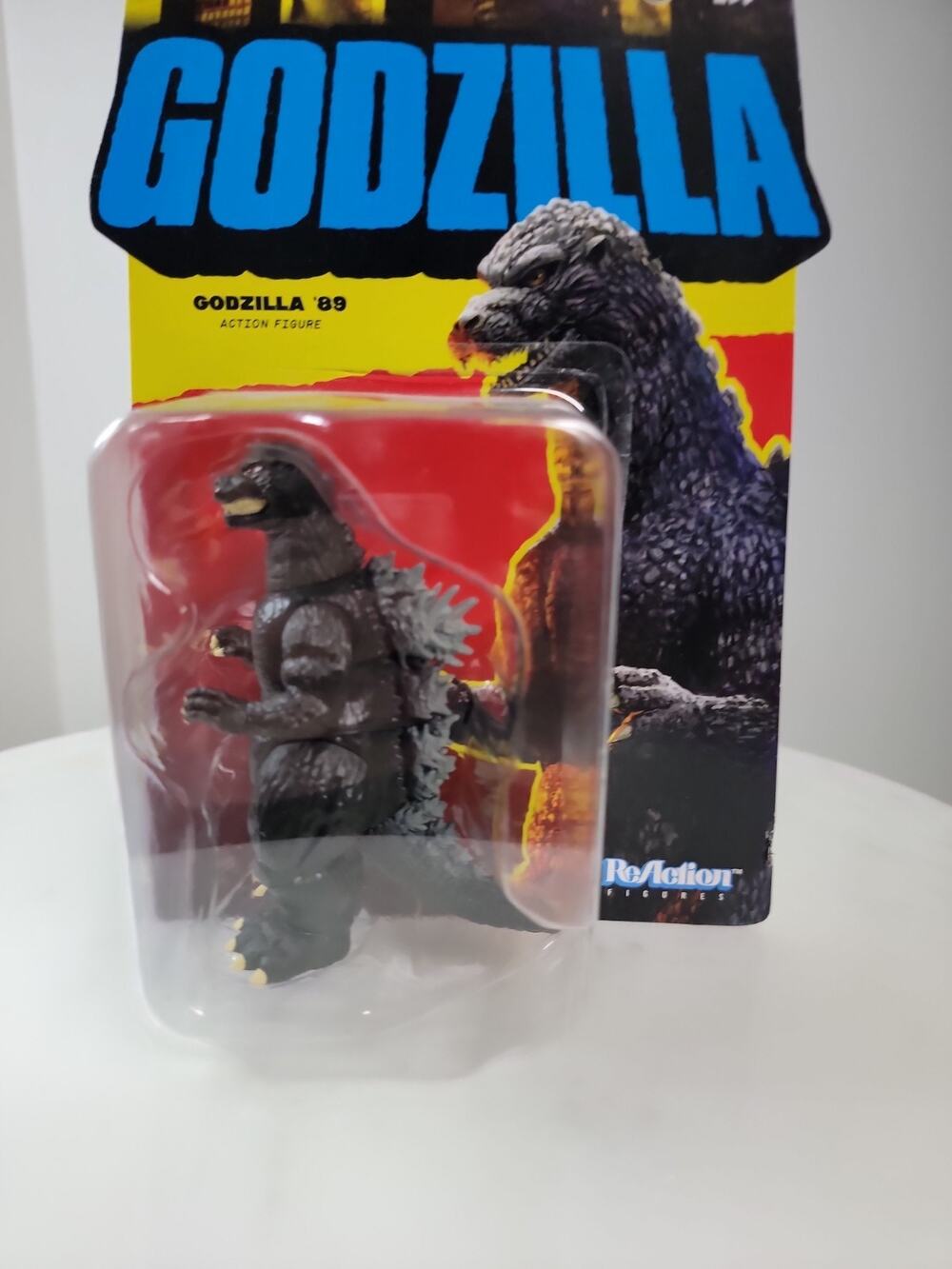 2025 Super7 Reaction 1989 Godzilla 3.75" Action Figure Wave 8